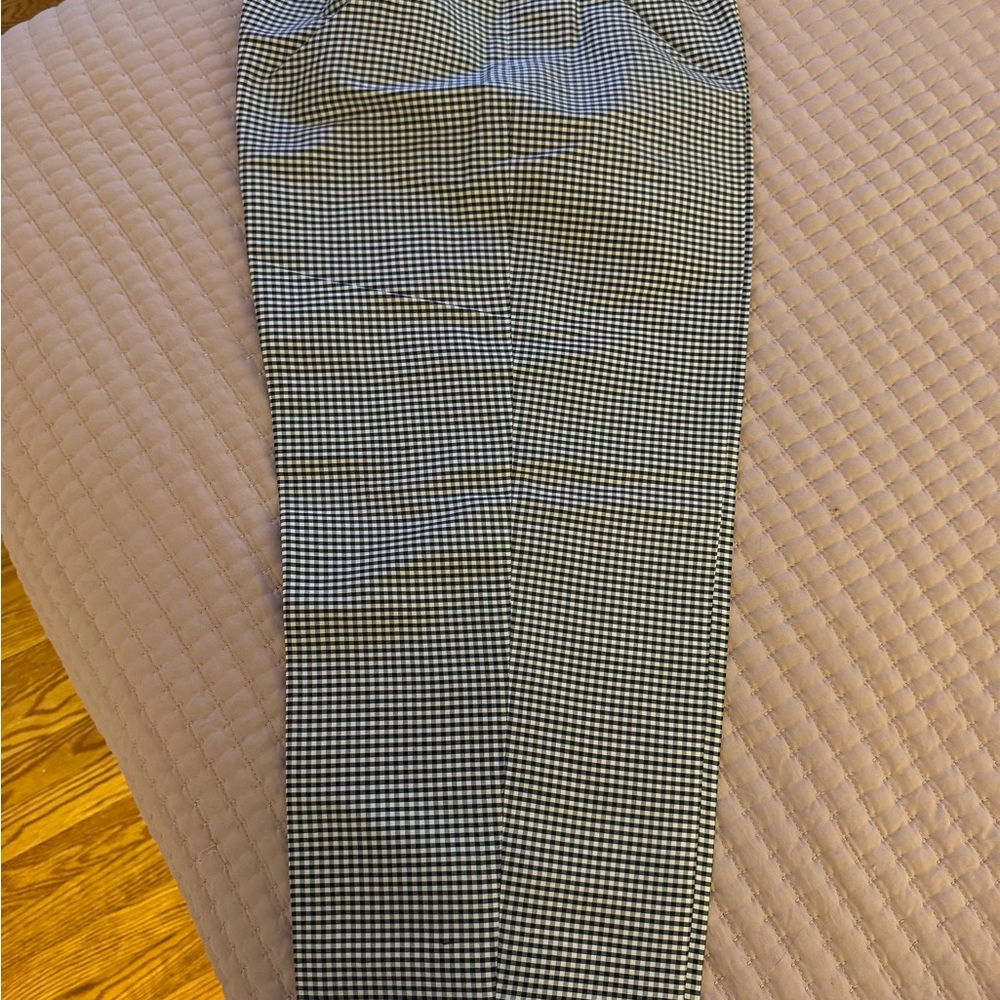 Black and White Checkered Pants